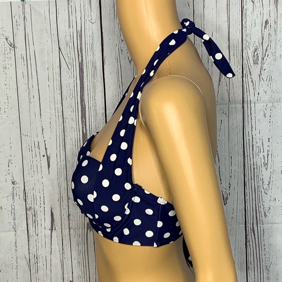 Coral Tropics by Apollo bikini top. Size L - Picture 7 of 7